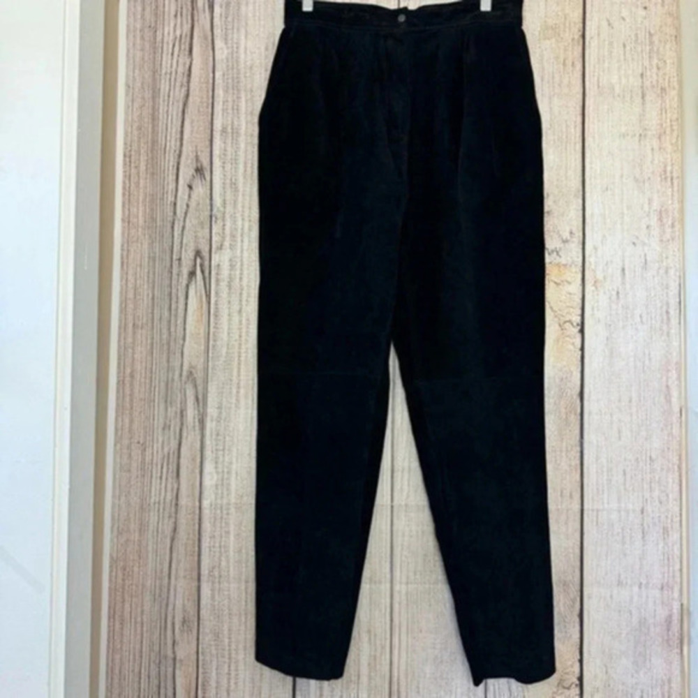Vintage Maggie Lawrence Collection Womens Leather Pants size 12